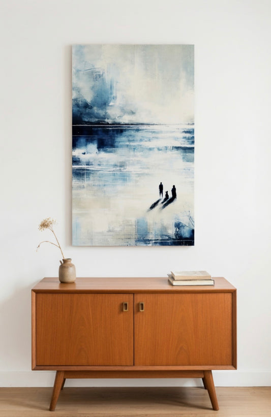 Seascape at Daybreak A4 Print in Mount